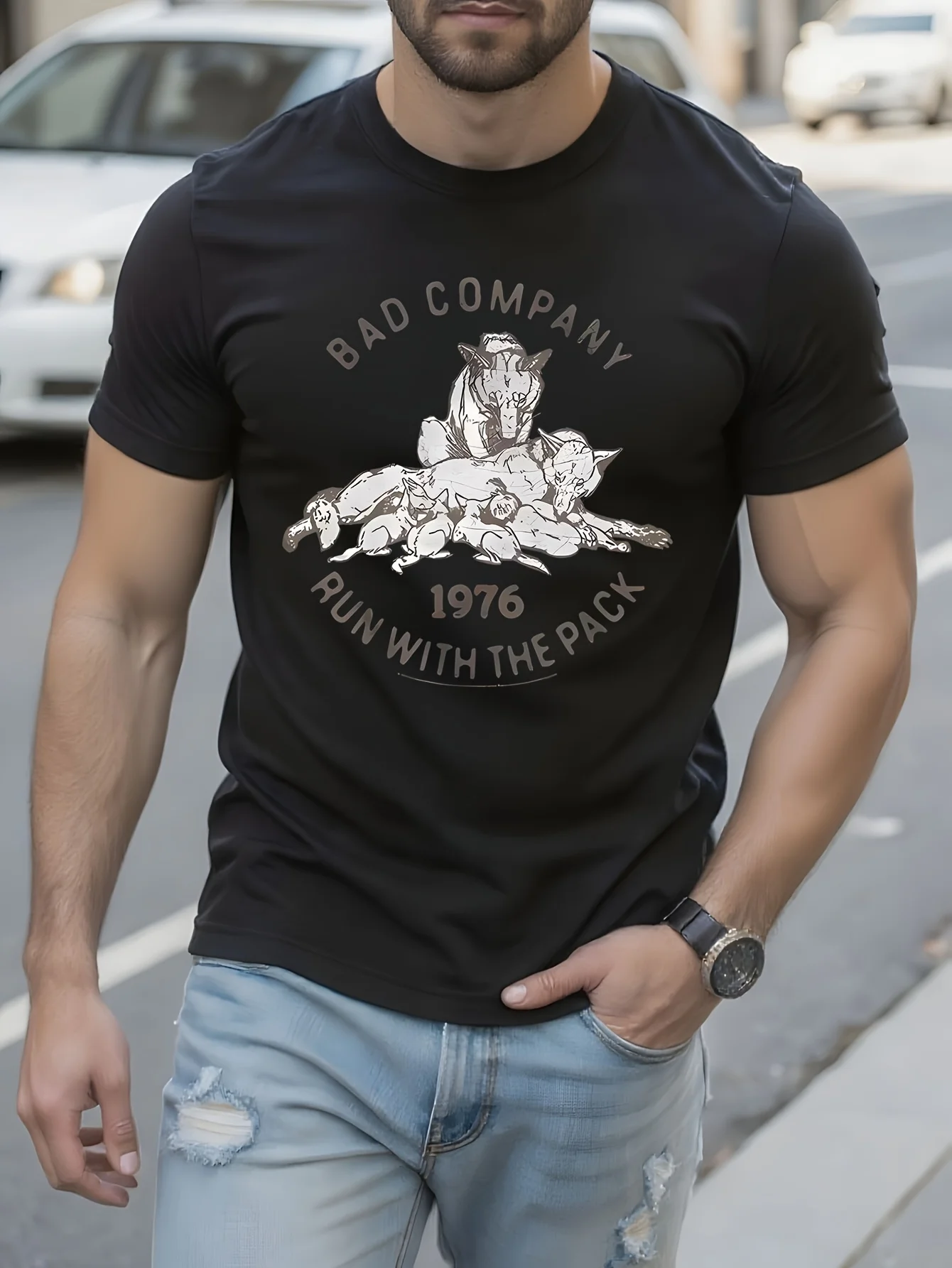 

Футболка Bad Company Run With The Pack Music