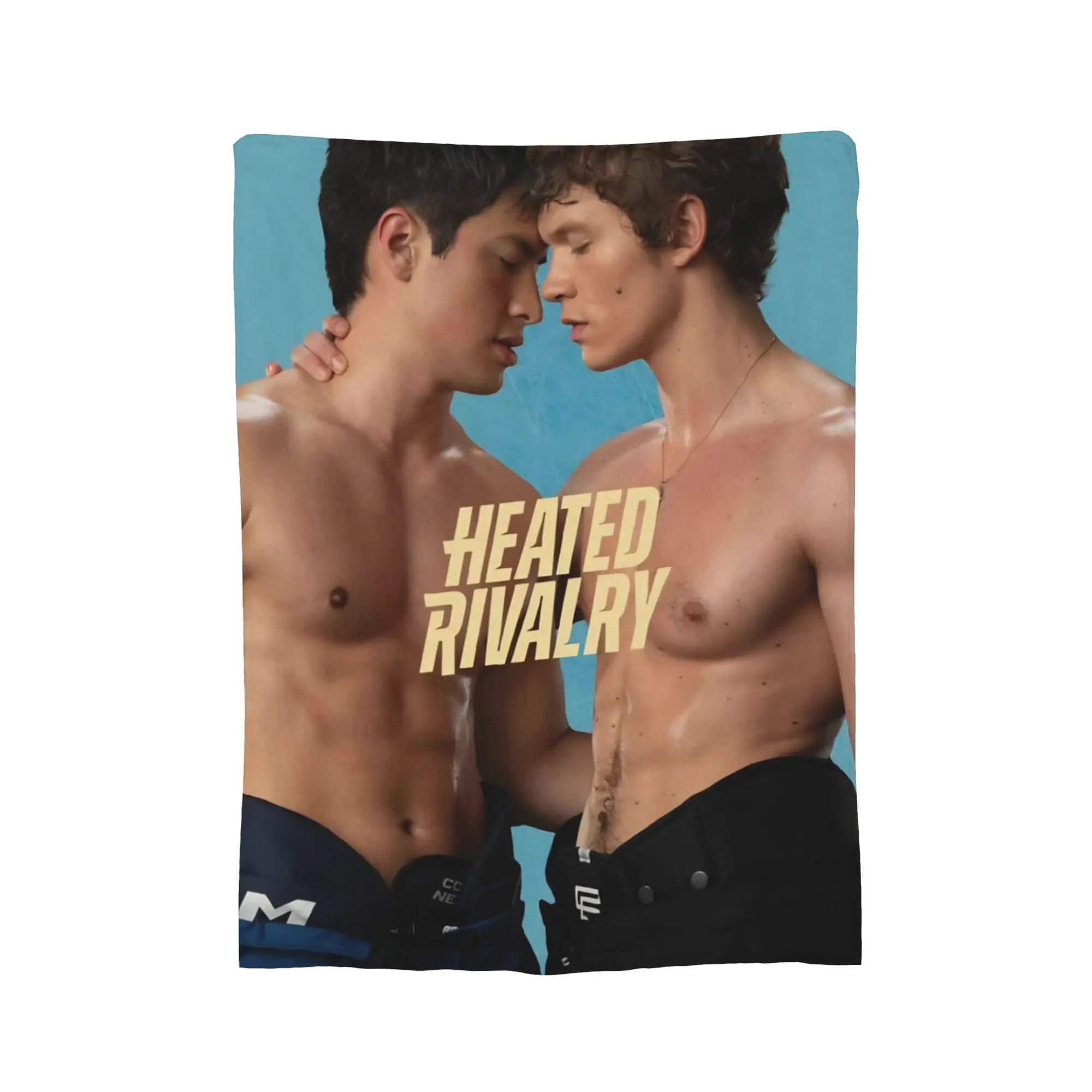Heated Rivalry Blankets Flannel Canadian TV Show Lightweight Thin Throw Blankets for Bedding Couch Bed Rug