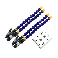 Bench Vise Table Clamp Soldering Station With 2/4/6pcs Flexible Arms Soldering Helping Hands Aluminum Alloy PCB Soldering Holder