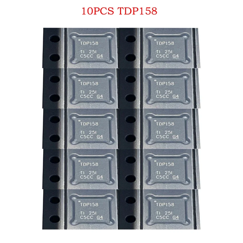 10PCS TDP158RSBT TDP158 for XBOX ONE X HDMI 6Gbps Retimer IC Control Chip NEW Repair Parts