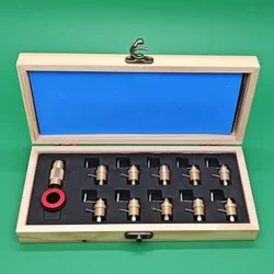 Watch Mainspring Winder Set Brass Watch Repair Tool Wristwatch Repairing Kit DIY Watchmaker Tools Kit for Watchmaker