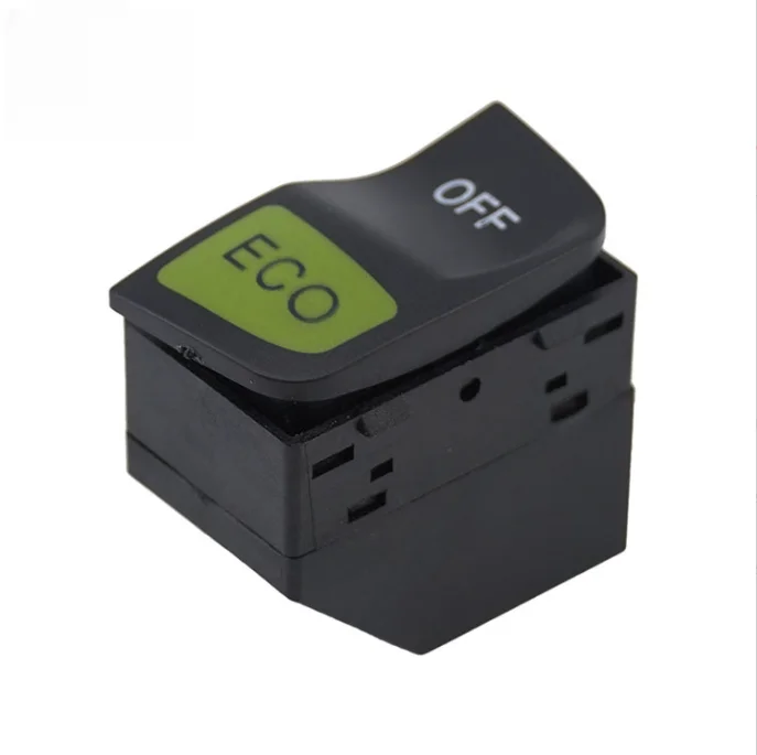 Botón de interruptor superior Convertible de techo solar ECO Off para Smart 451 Fortwo 2008-2014 OEM A4518204410 + A4518203810 reemplazo directo