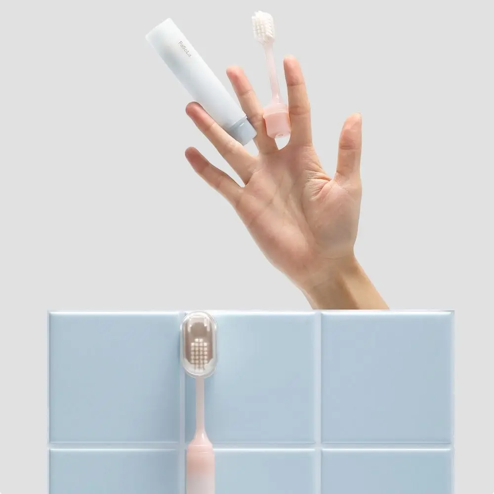 Portable Mini Travel Toothbrush Detachable Soft Bristle Small Dental Brush Lightweight Foldable Adult Toothbrush