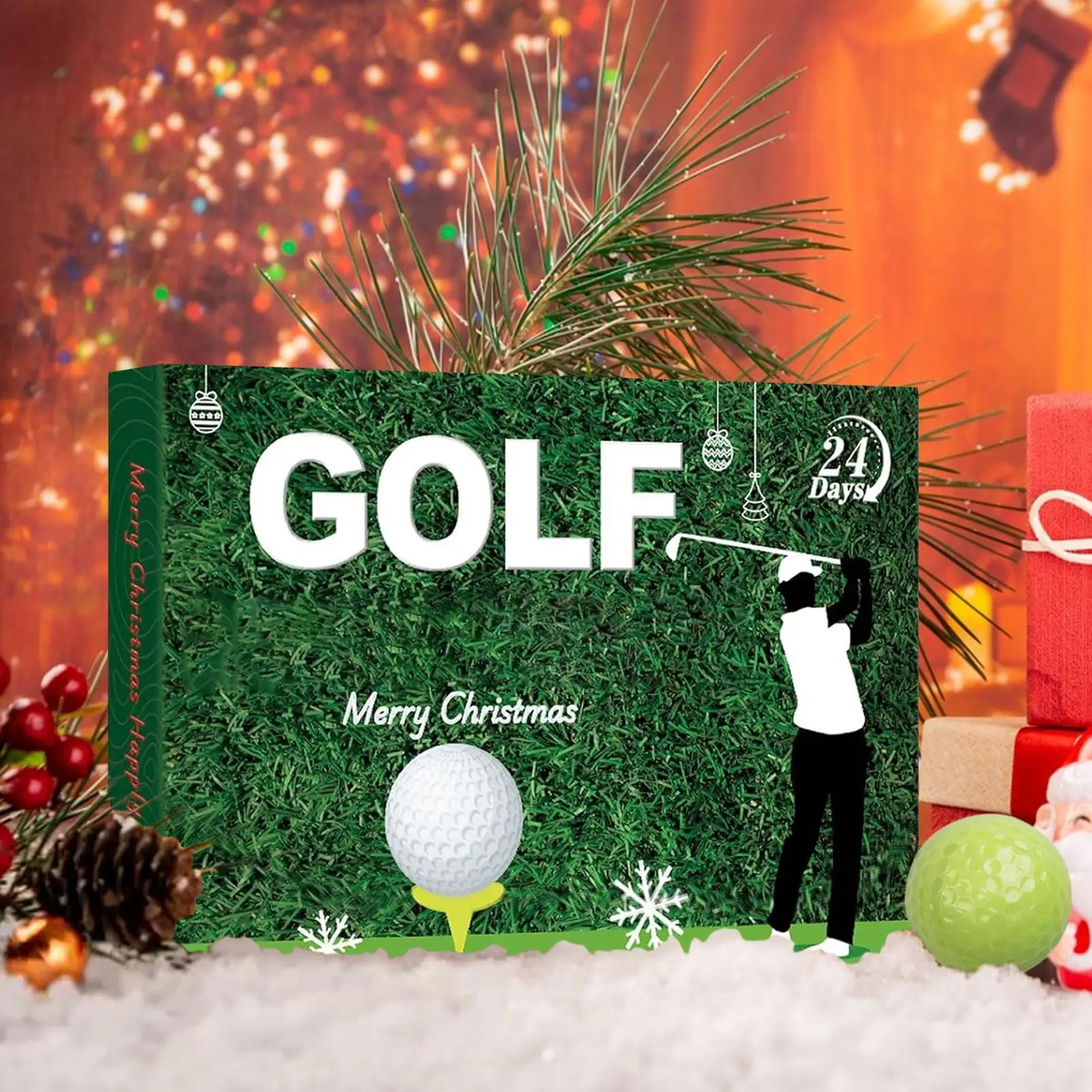 

Календарь обратного отсчета, 24-дневный набор аксессуаров для гольфа, календари обратного отсчета для отпуска для женщин, мужчин, подростков, мальчиков и девочек, отец, мужа