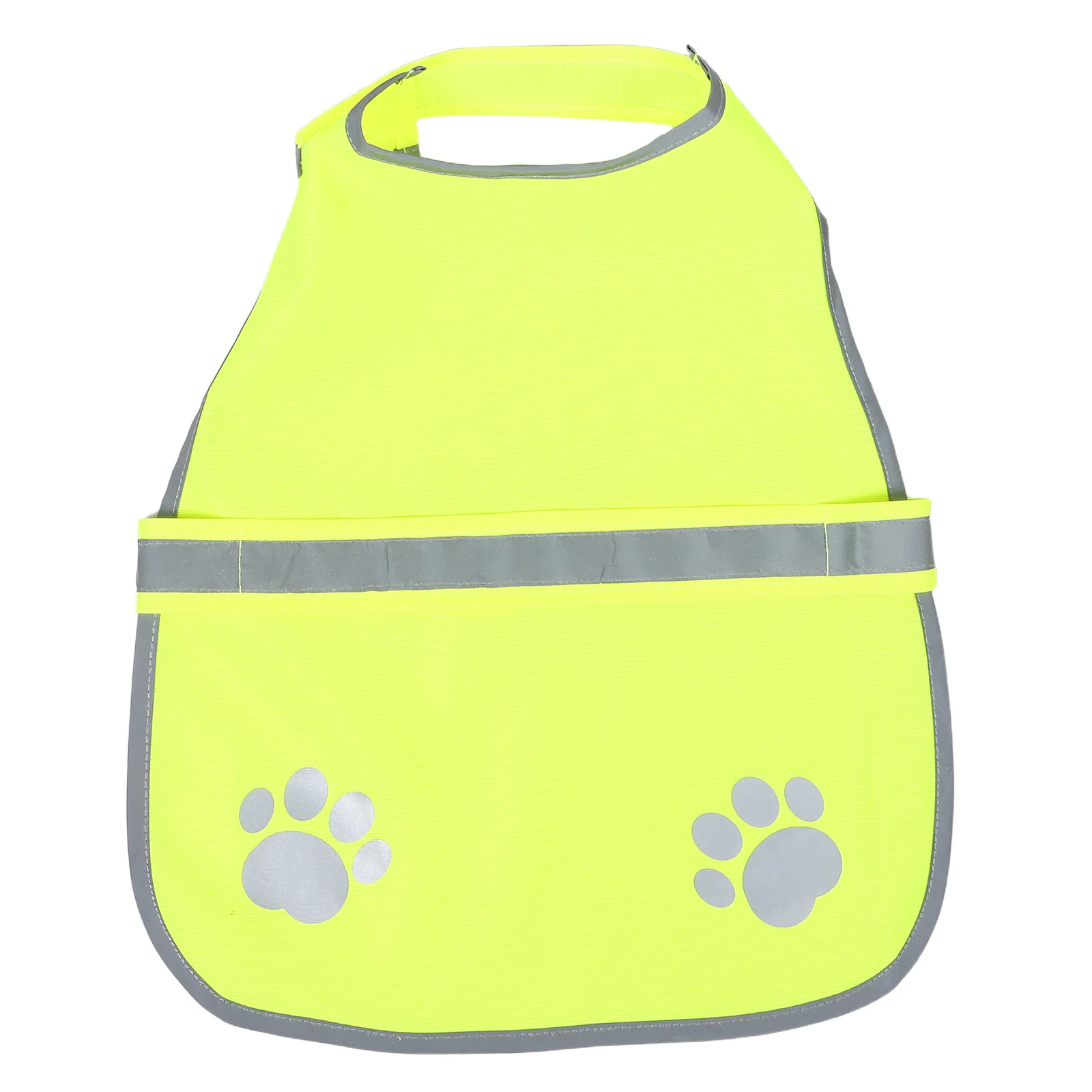 

Small Dog Reflective Vest High Visibility Fluorescent Orange Adjustable Pet Safety Harness Breathable Comfortable for Outdoor