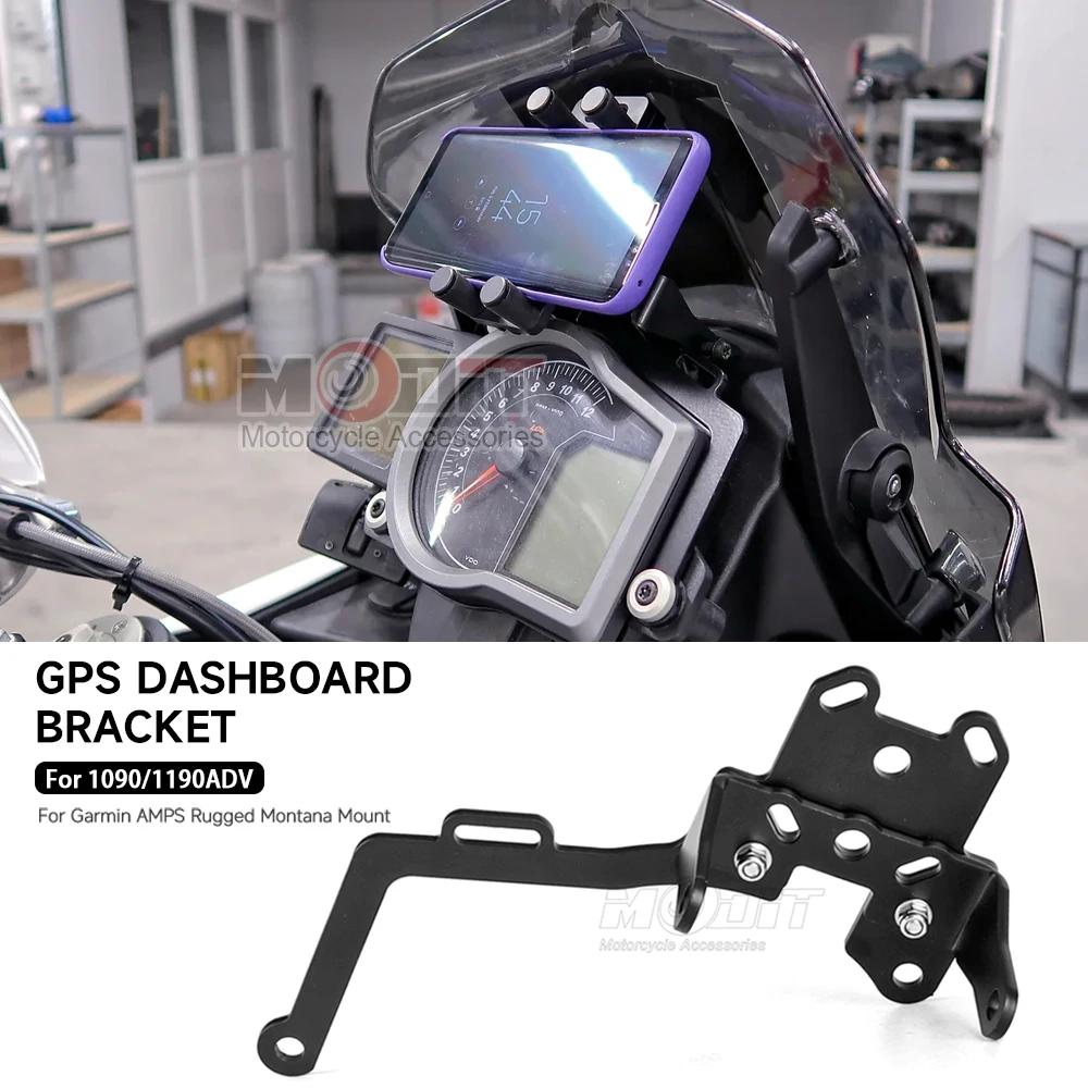 1090-1190-アドベンチャー-1090-adventure-1190-adv-オートバイ-gps-ダッシュボードマウントナビゲーションブラケットホルダー電話固定