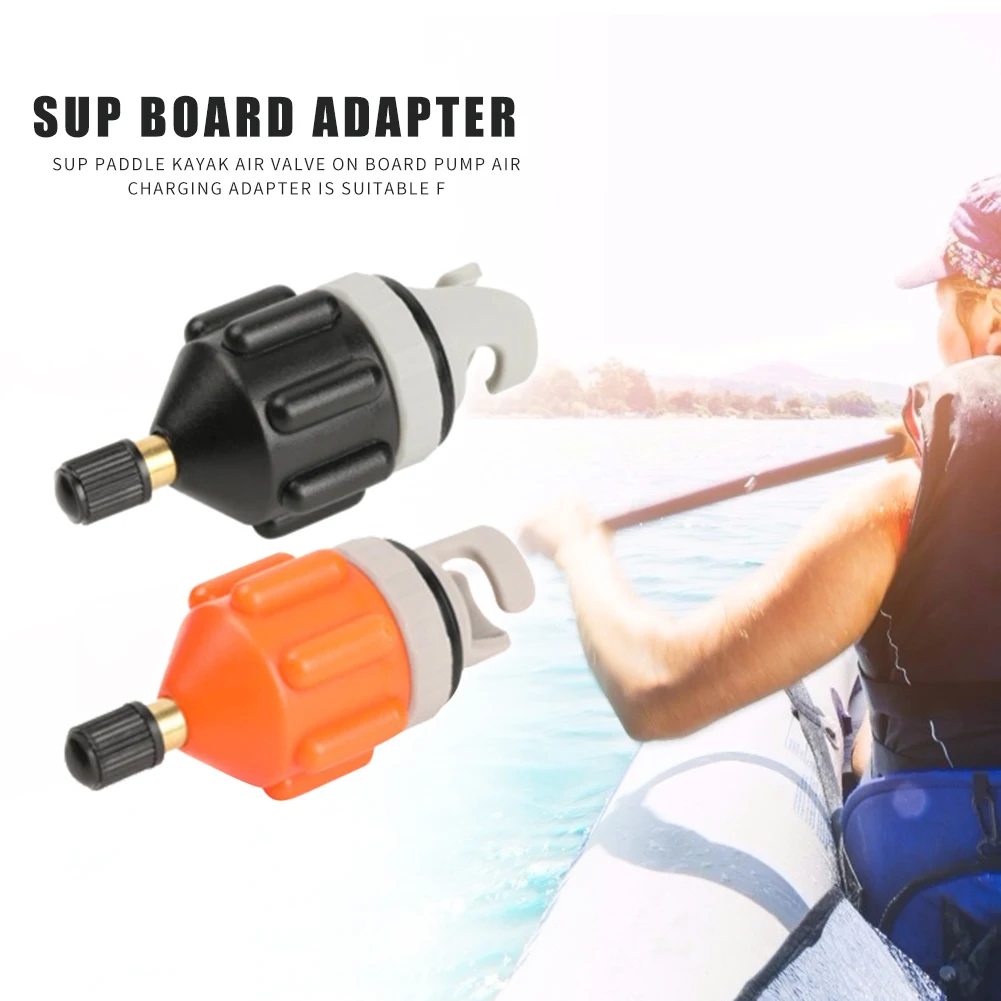 Durable Air Valve Adaptor Multi-function Nylon Rowing Boat Air Valve Adaptor Kayak Inflatable Pump Adapter for SUP Board