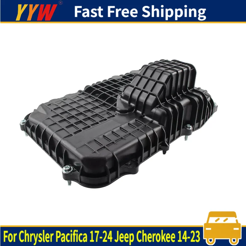 

9-скоростной автомобильный масляный поддон автоматической коробки передач с заглушками для Chrysler Pacifica 2017 ~ 2024 для Jeep Cherokee 2014 ~ 2023 V6 3.6L4752951AA