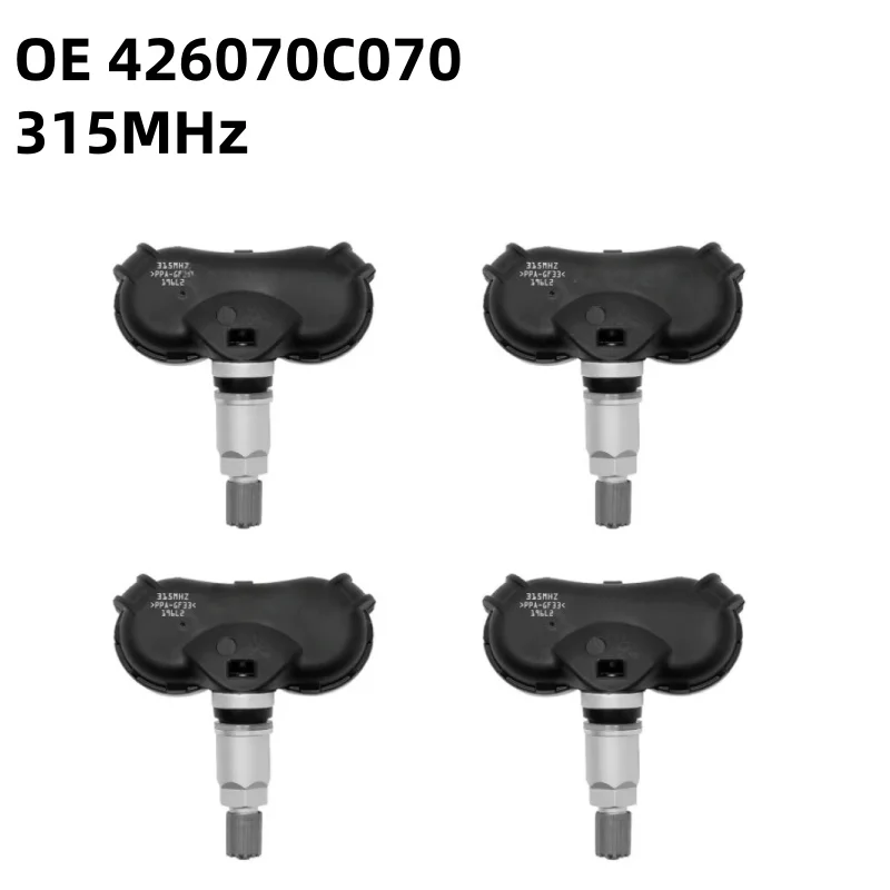 

4pcs TPMS Tire Pressure Sensor 42607-0C070 426070C070 315MHz For Toyota Sienna Tundra Sequoia