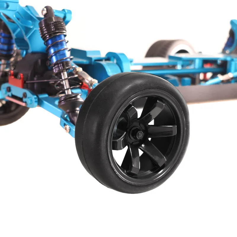 65mm RC Drift Slick Tires Soft Compound for 1/10 HSP 94123 R31 Sakura TT01 TT02 High Grip On-Road Wheel Set