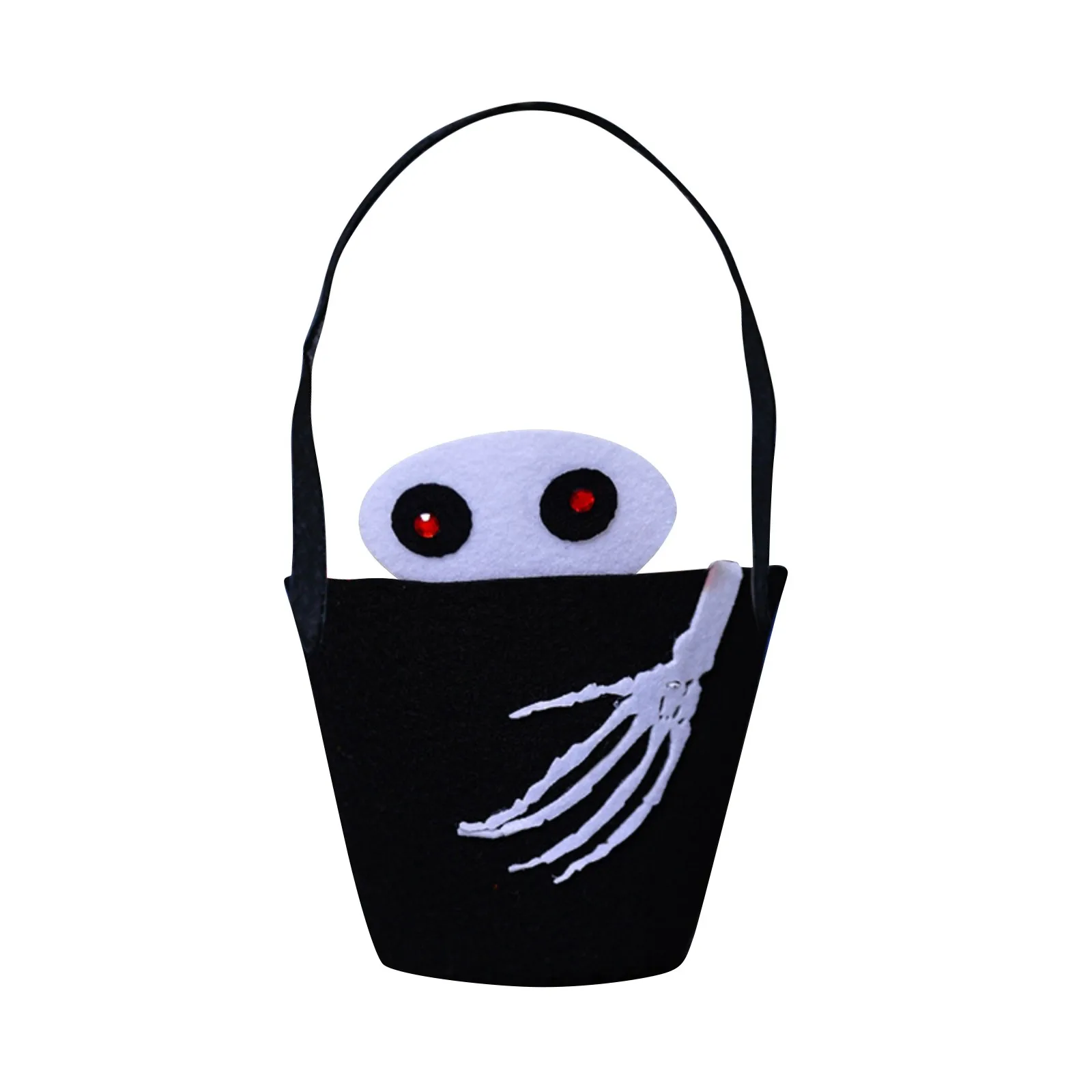 Halloween Candy Bag 3d Spider Cushaw Bag Portable Cloth Bucket Children\'S Candy Bag Props Gift Bags Halloween Party Favor