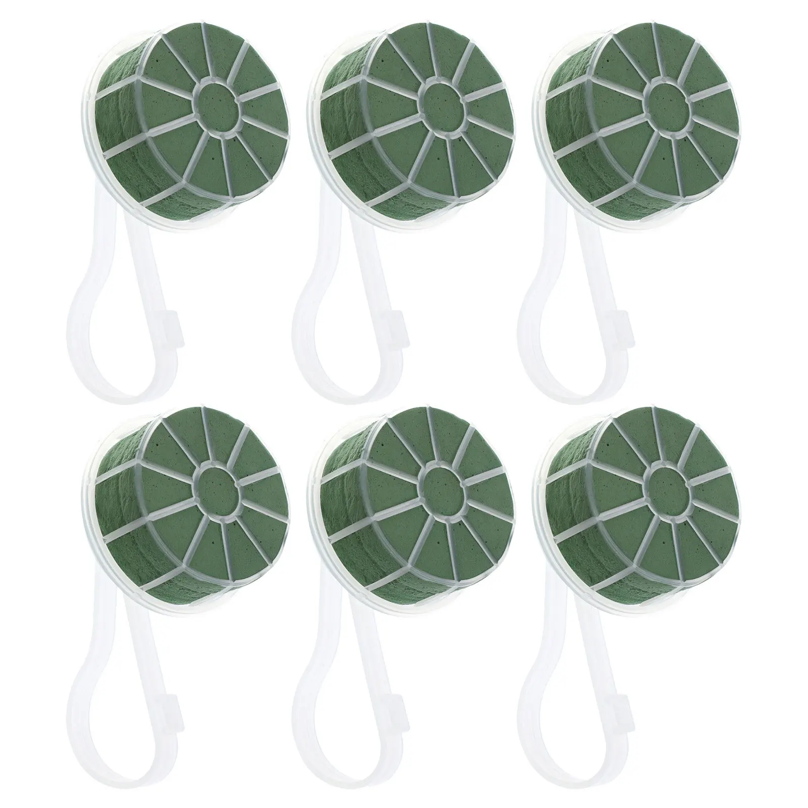 

6Pcs Bridal Bouquet Holder Floral Foam Handle Lightweight Ergonomic Grip Wedding Flower Stand for Fresh Artificial Blooms