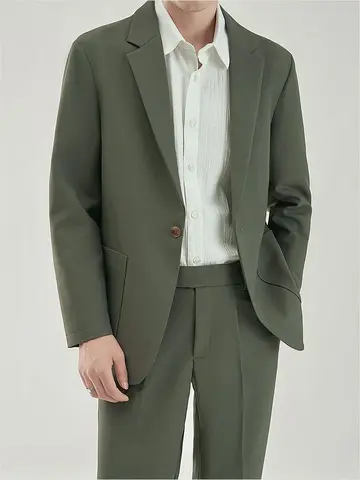 10 best sales 2-delad kostym för män - №7