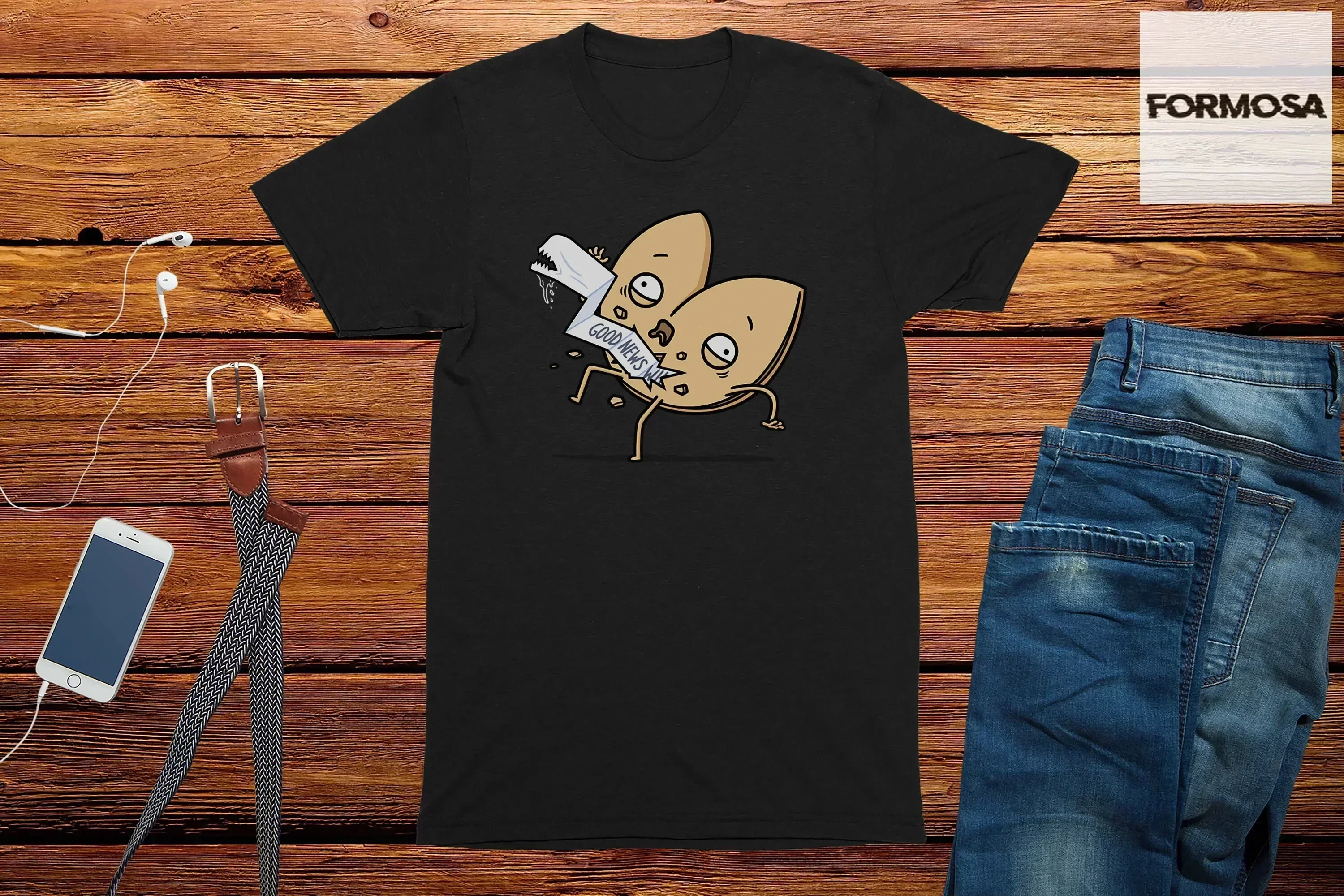 Unfortunate Cookie Funny T Shirt For Men gift dad shirts with sayings