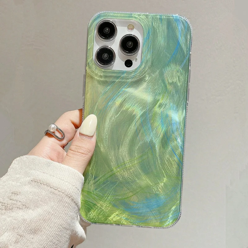 Glitter Gradient Blue Starry Sky Phone Case For Samsung Galaxy S25 S24 Ultra S23 S22 S21 Plus FE A16 A56 A55 A15 A54 A53 Cover - náhled 3