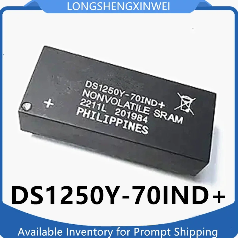 1PCS DS1250Y-70+DS1250Y-70IND+DIP-32 Clock Chip Memory IC New Original
