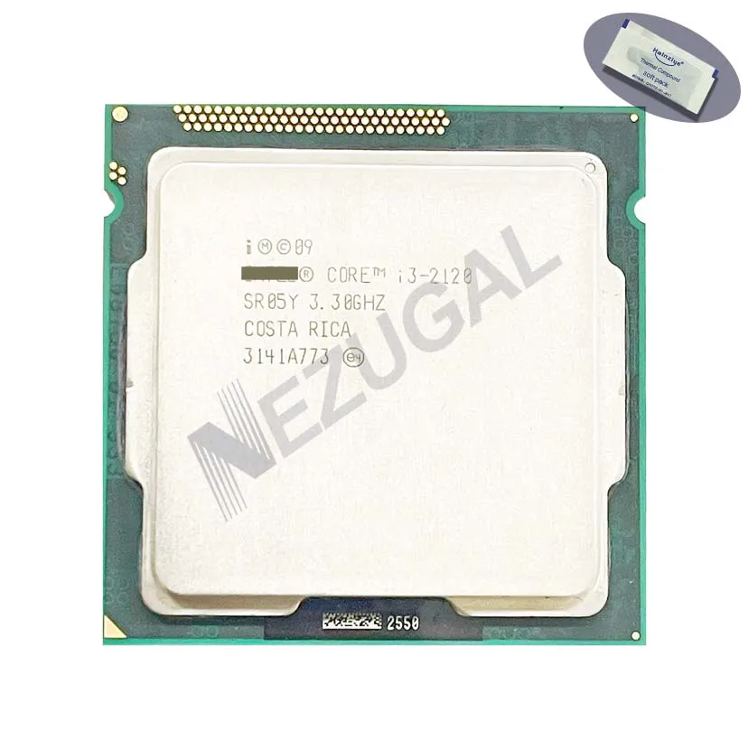 I3-2120 I3 2120 SR05Y 3.3 Ghz Dual Core 3M 65W LGA1155 CPU processor