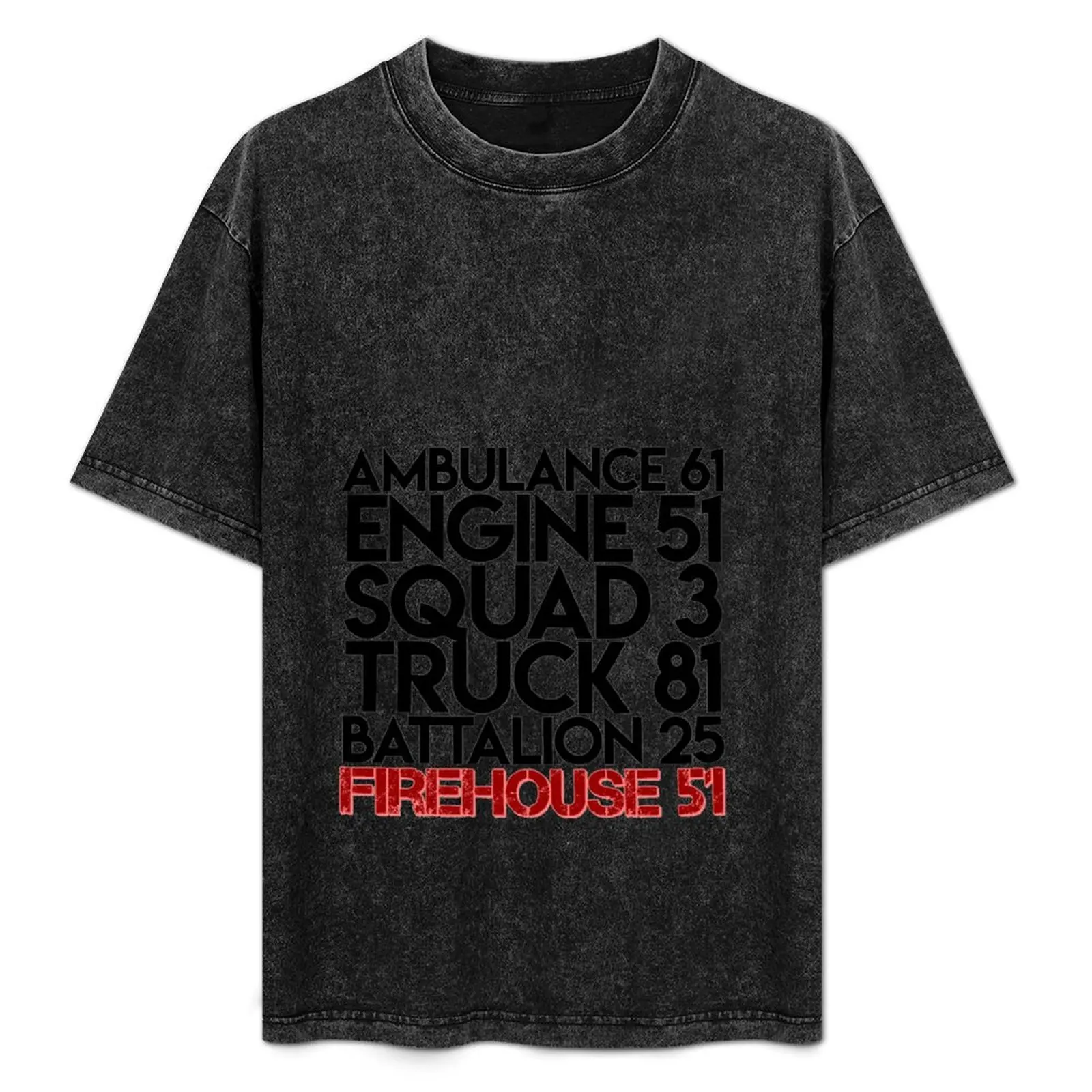 Camiseta Chicago Fire - One Chicago 2, Camiseta de Tela Elástica y Cómoda