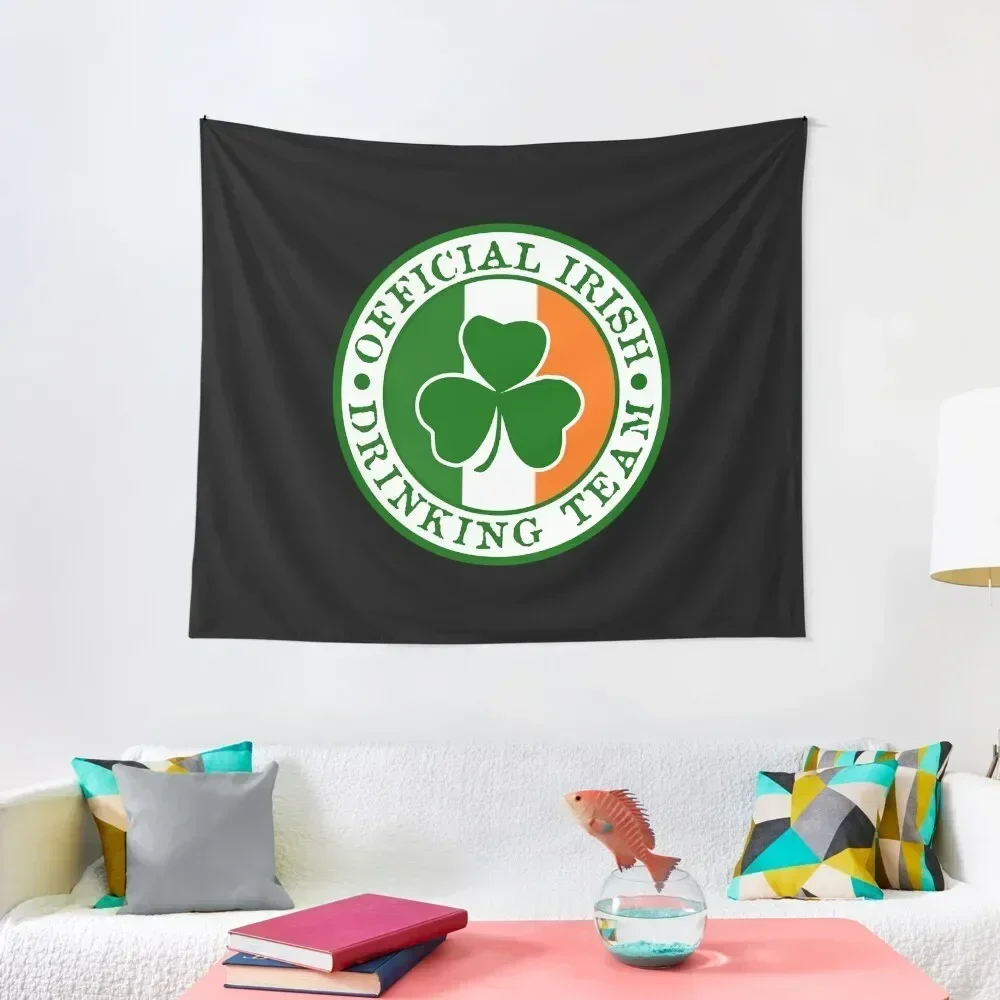 

Official Irish Drinking Team Tapestry Wall Deco Art Mural Bedroom Decoration Tapestry