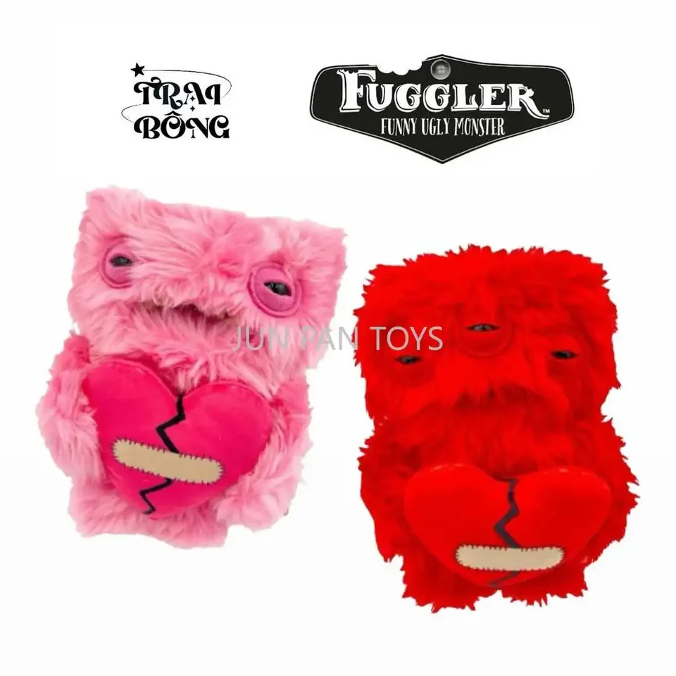 Spin Master Fuggler Funny Ugly Monster Love Fugg Pink Red Heart