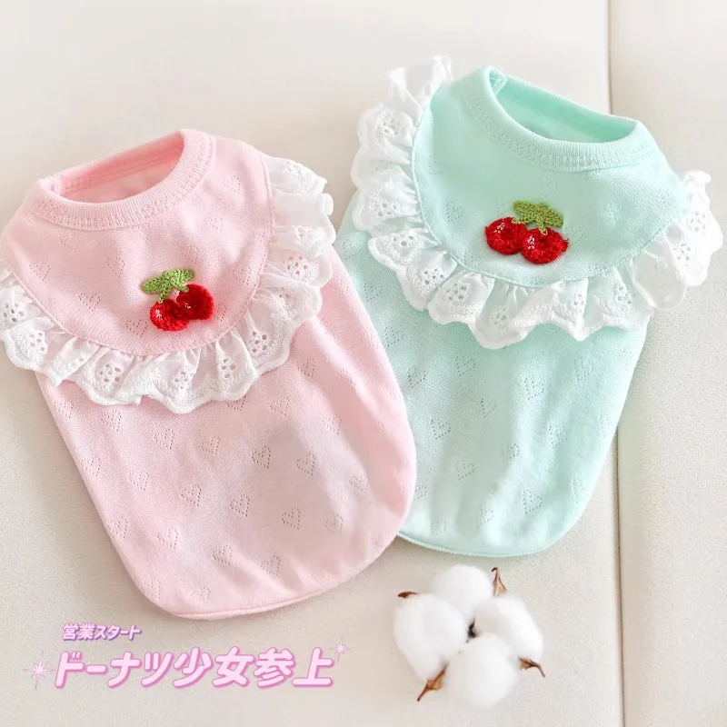 

Puppy Summer Clothes Dog Fancy Vest for Small Breeds Dogs Pet Clothing Pomeranian Chihuahua Ropa Perro Costume Roupa Vestido