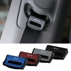 2Pcs/set ABS Car Seatbelt Stopper Adjuster Clip Safety Seat Belt Buckle Clip For BYD all Model S6 S7 S8 F3 G7 Auto Accessories