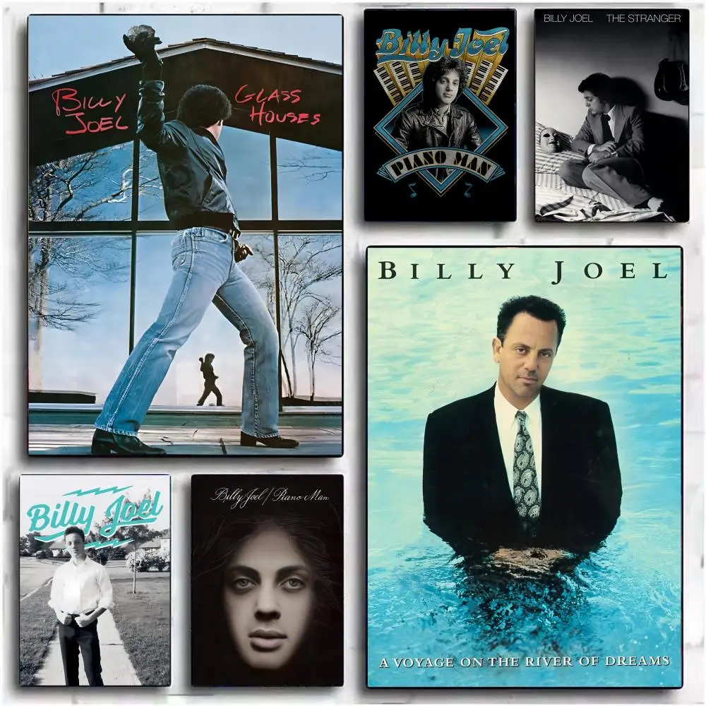 Billy Joel un viaje en el río de los sueños pintura caligrafía lienzo póster pared arte interior pasillo decoración del hogar vacaciones