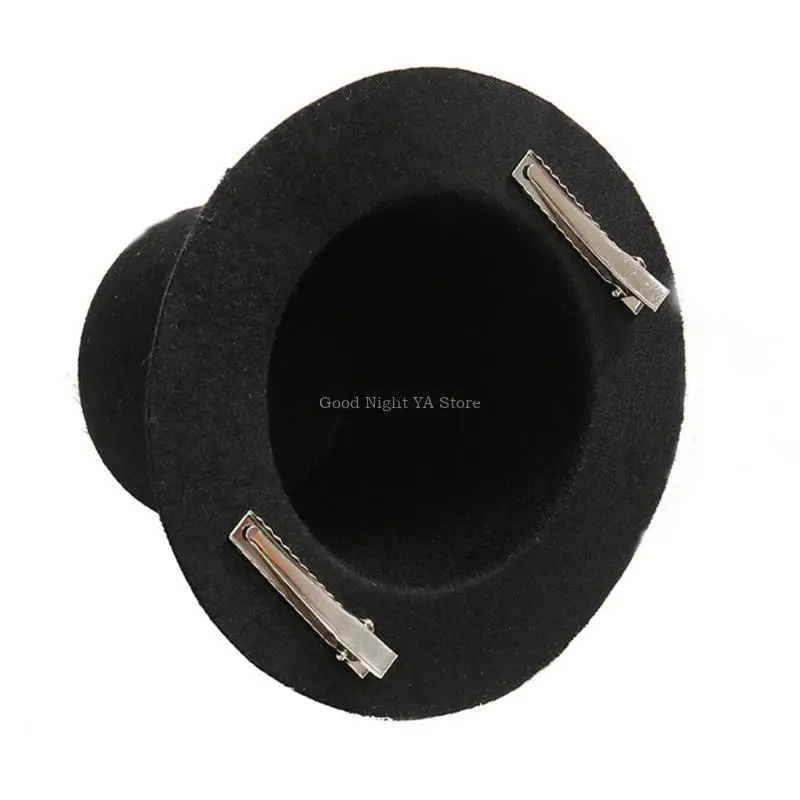  Victorian Gothic Hat Hairpin With Birdcage Lace Design Dark Series Hair Clip For Women Men Formal Event Party Accessory