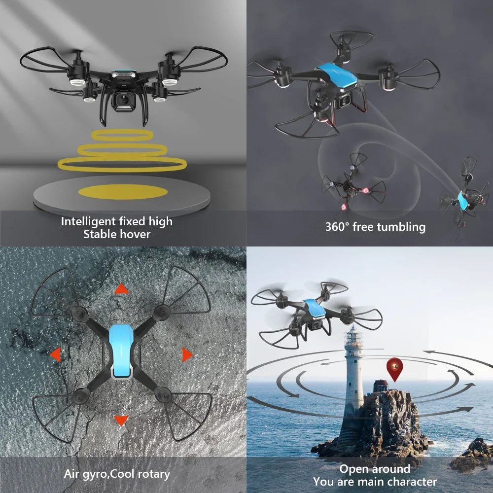 JJRC H108 Insegnamento fai da te Assemblaggio Mini Drone Addestramento interattivo Altitudine fissa Fotografia aerea Drone aereo telecomandato