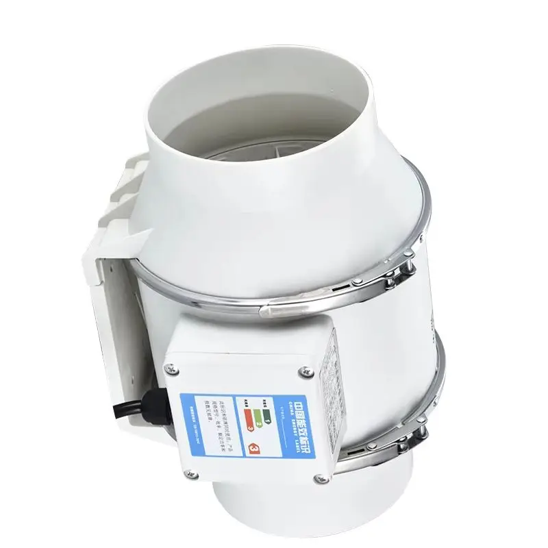 

4.5 Inch 220V Home Ventilation Fan Inline Pipe Duct Extractor Kitchen Toilet Air Clean Ventilator for Exhaust Flow