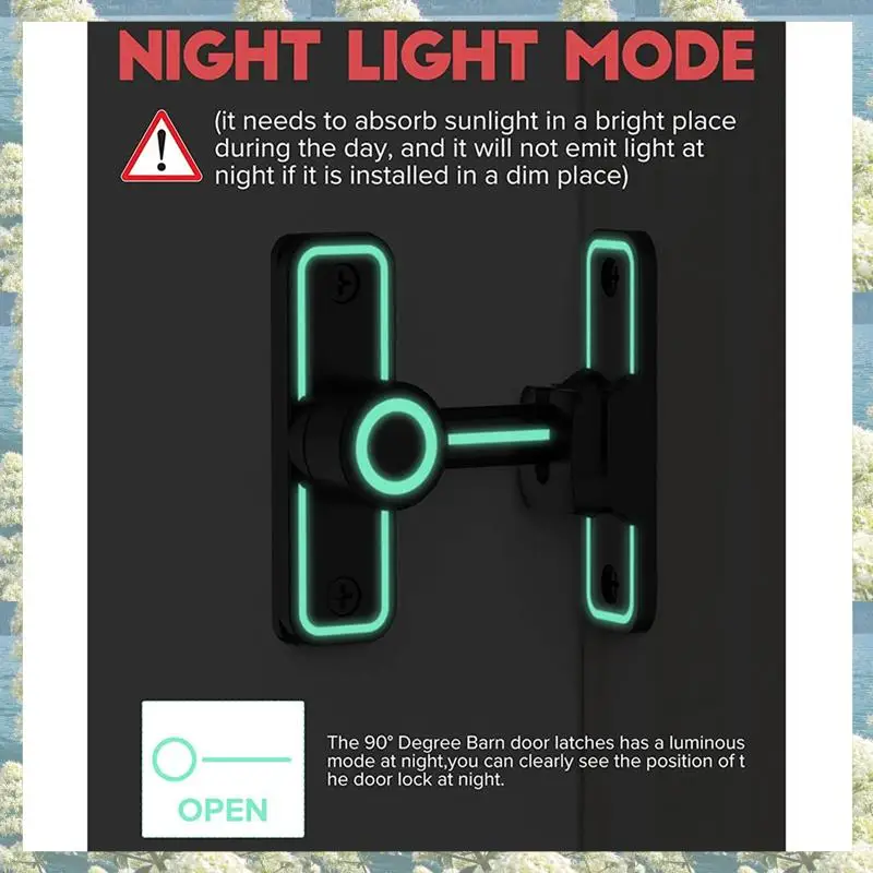 Kait Gerbang Tugas Berat 90 Derajat Sudut Kanan Kunci Pintu Gudang Anti Maling Kait Kunci Pintu Geser untuk Taman