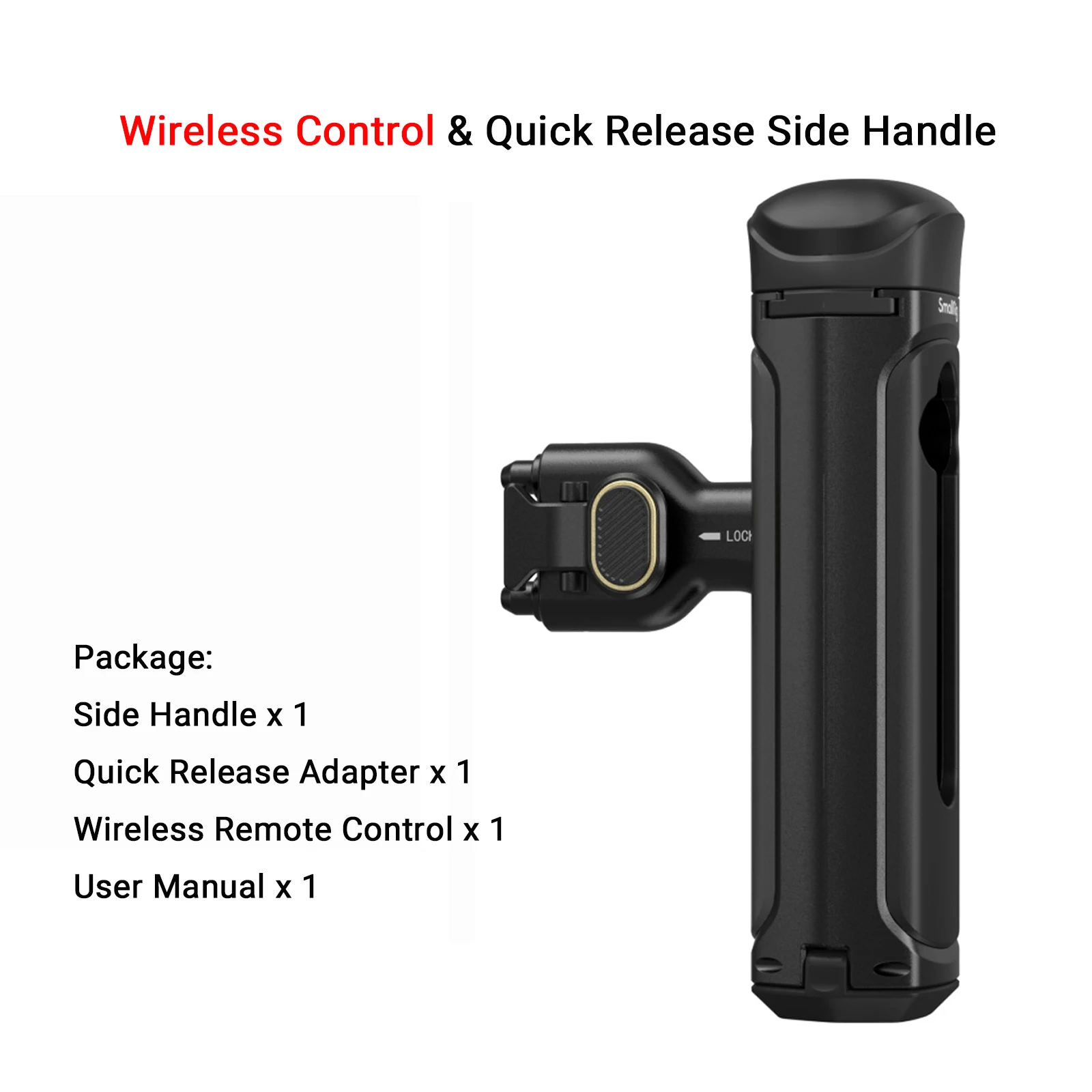 Smallrig Quick Release Kant Handvat Voor Iphone 15 Serie Kooi Voor Huawei Voor Samsung Kooi Voor Universele Mobiele Telefoon Kooi 4299