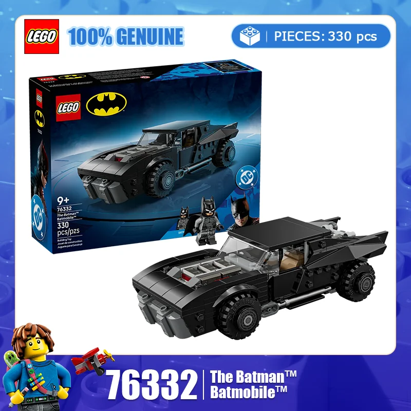 

LEGO Building Blocks Superhero Series 76332 Batman's Batmobile Boy Puzzle Building Blocks Toy Gift