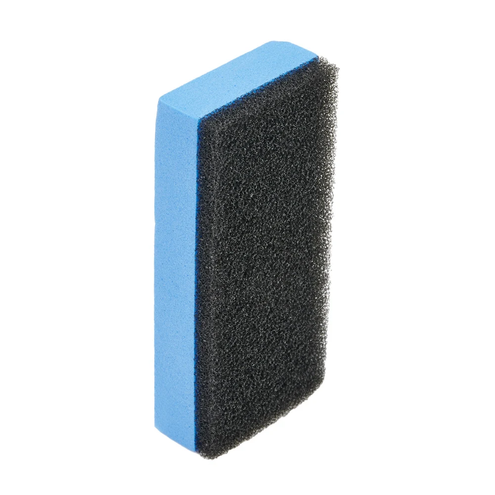Car Sponge Washing Sponge 7*3*1.5cm Applicator Pads Car Buffing Polish Wax Car Glass Cleaning Tool Blue/Yellow
