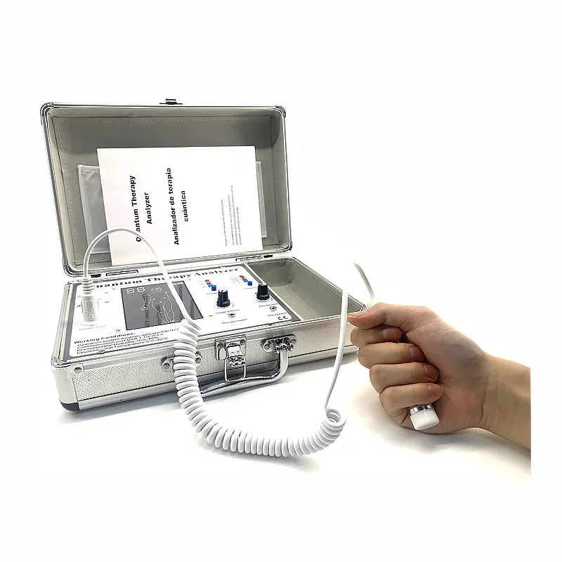 The newest design Rapid and accuracy quantum magnetic resonance body analyzer with body detection function