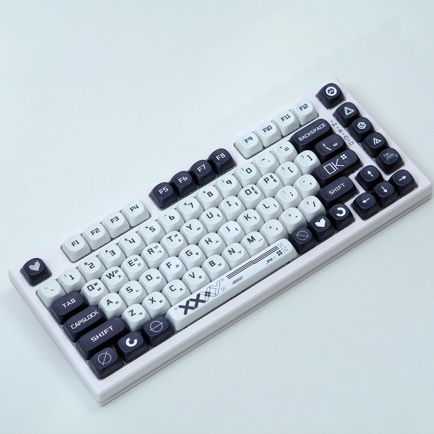 Imagem -01 - Kbdiy-coreano Keycap Grupo 140 Chaves Grupo Pbt Koa Perfil Print Stream Keycaps para Teclado Mecânico Jogos Faça Você Mesmo Custom Moa Iso kbdiy coreano keycap grupo 140 chaves grupo pbt koa perfil print stream keycaps para teclado mecanico jogos faca voce mesmo custom moa iso 01