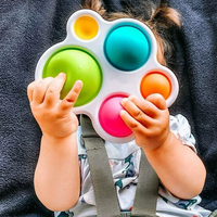 Baby Finger Toys Anti Stress Relief Toys Infant Montessori Colorful Sensory Toys Early Education Intensive Training Fidget Toys