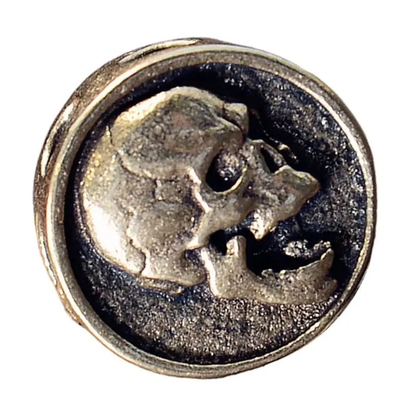 652F Skull Pingente para jóias artesanais Minchas miçangas charme DIY Acessórios