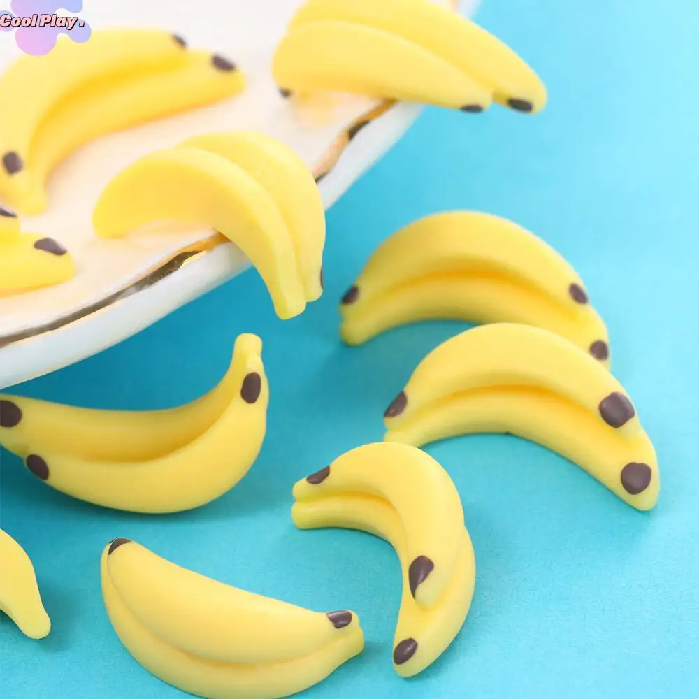 Accessories Pretend Play Toy 1:12 Miniature Dollhouse Fruit Simulation Banana Dollhouse Miniature Doll House Decoration