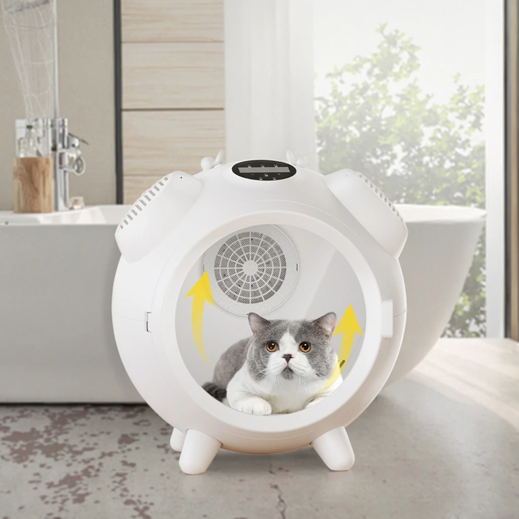 Hot Sell OEM/ODM Smart Silent Eco-friendly Pet Hair Dryer Box New ABS Dry Box Dogs Constant Temperature 62L 220V