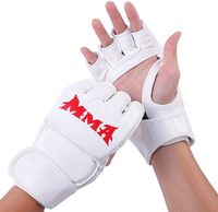 MMA Boxing Gloves for Adults Pu Leather Free Fight Boxing Gloves Half Finger Fight Gloves Thai Gloves Training Equipment