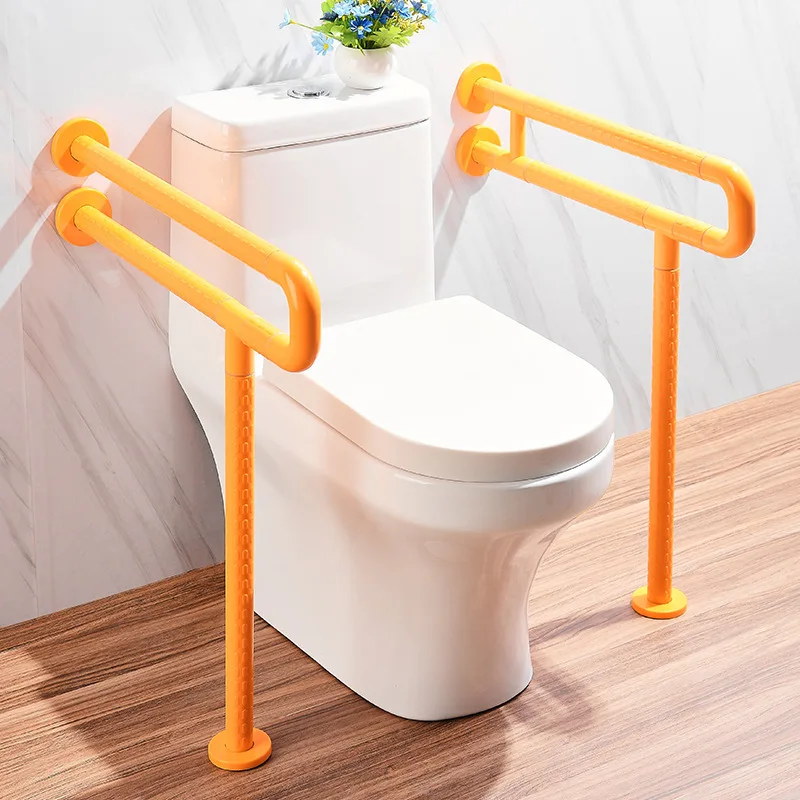 

Toilet Safety Handrail for Elderly and Disabled Bathroom Non-Slip U-Shaped Grab Bars Barrier-Free Design
