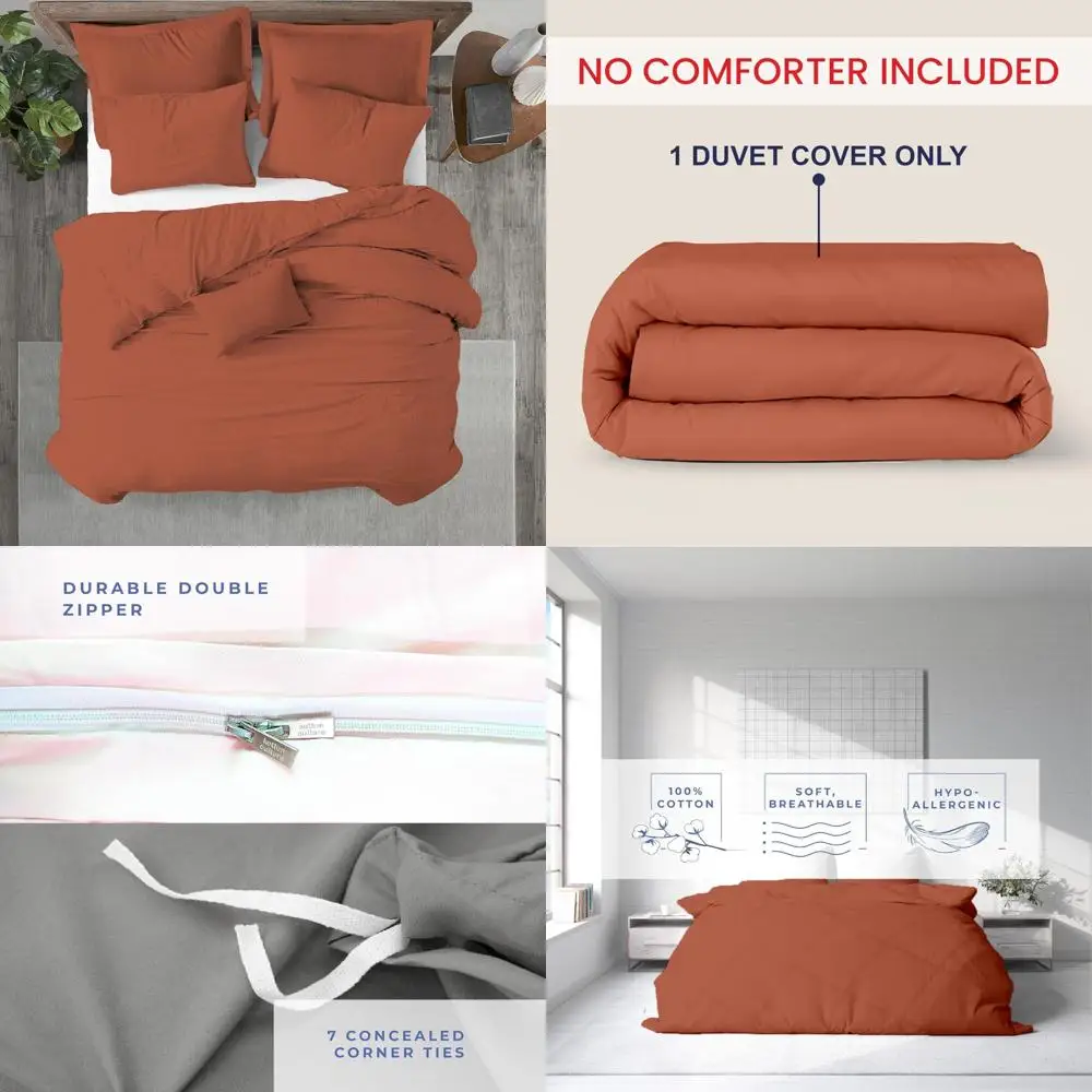 

Пододеяльник King Size из египетского хлопка с 600 нитками — ультрамягкий, комфорт премиум-класса, прочный атлас