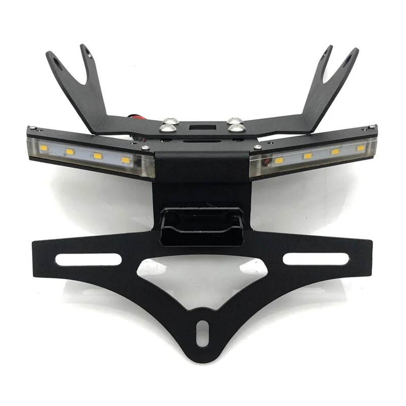 Motorcycle Rear Bracket License Plate Frame Holder Turn Signal Light for Honda CB650R CBR650R 2021 2022 2023