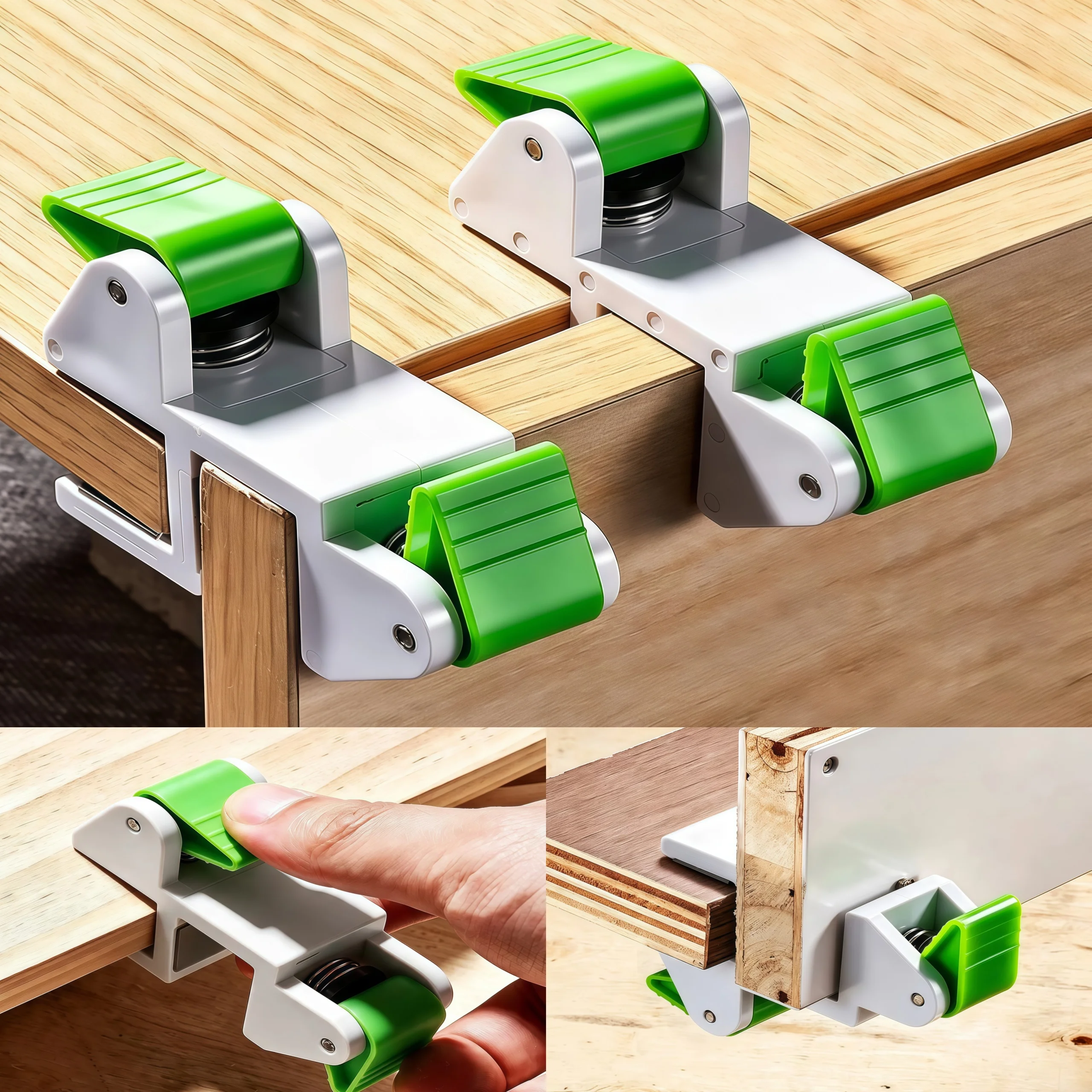 Woodworking quick installation, clamping and fixing tools, wardrobe/kitchen/cabinet quick clamping and filling marks