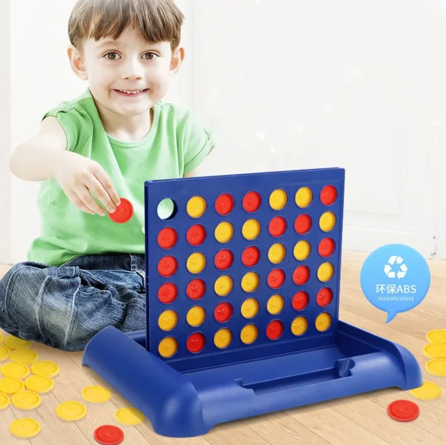 Four In A Row Bingo Chess Connect Classic Family Table Game Toys Fun Educational Toy for Kids Children Entertainment Board Games #5
