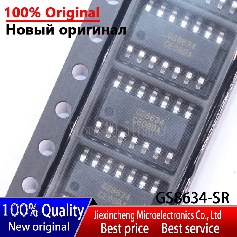 オリジナルおよび新品,10個,GS8634-SR gs8634 GS8724-SR gs8724 sop-14