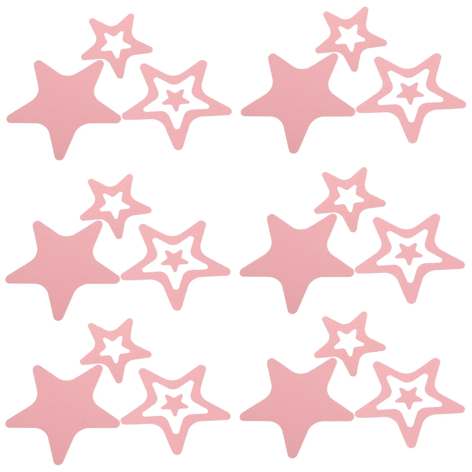 

12Pcs Non Slip Bathtub Stickers Cartoon Star Design Anti Slip Shower Floor Stickers Kids Bathtub Grip Mat Bathroom Safety Decals