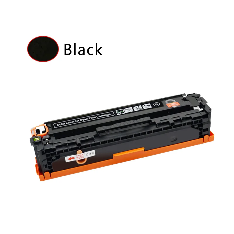 CE320A CE321A CE322A CE323A 320A Compatible Color Toner Cartridge For HP Color laserjet  CP1525N 1525NW CM1415FN 1415FNW printer