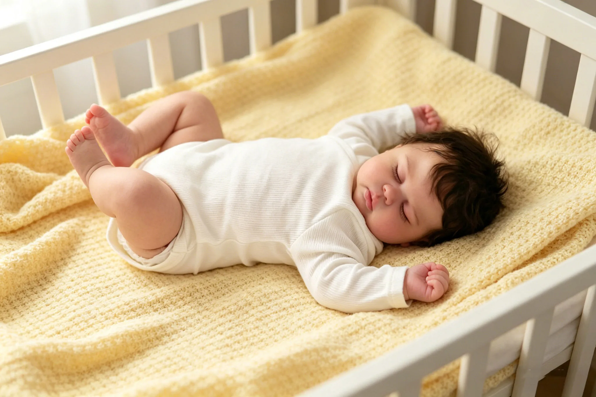 

60CM Pickle Soft Cotton Body Lifelike Reborn Sleeping Baby Doll Multiple Layers Painting Skin Hand Rooted Hair